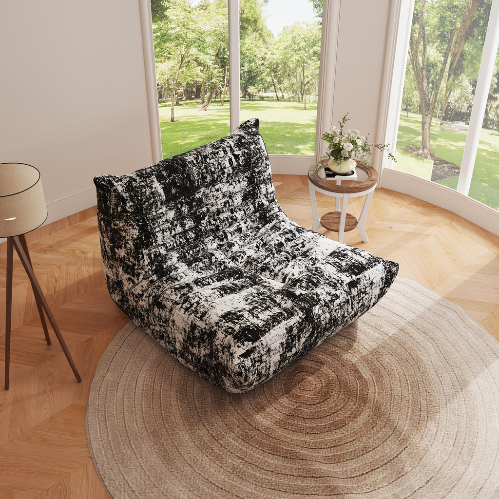 large bean bag chair designed   perfect relaxing fire - Temu