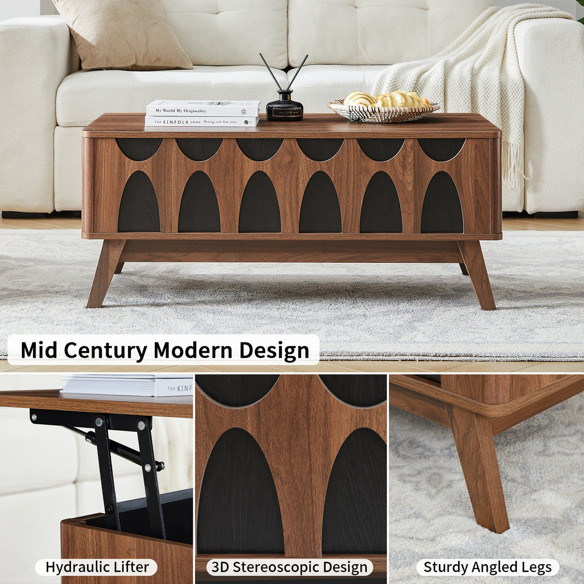 coffee table lift top coffee table hidden compartment   - Temu