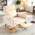solid wood swivel rocker recliner slow rock mechanism - Temu