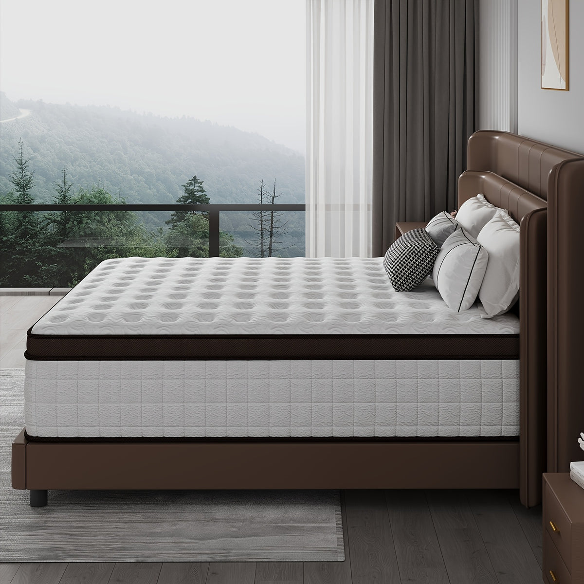 queen mattress 12 10 inch mixed   gel mattress - Temu