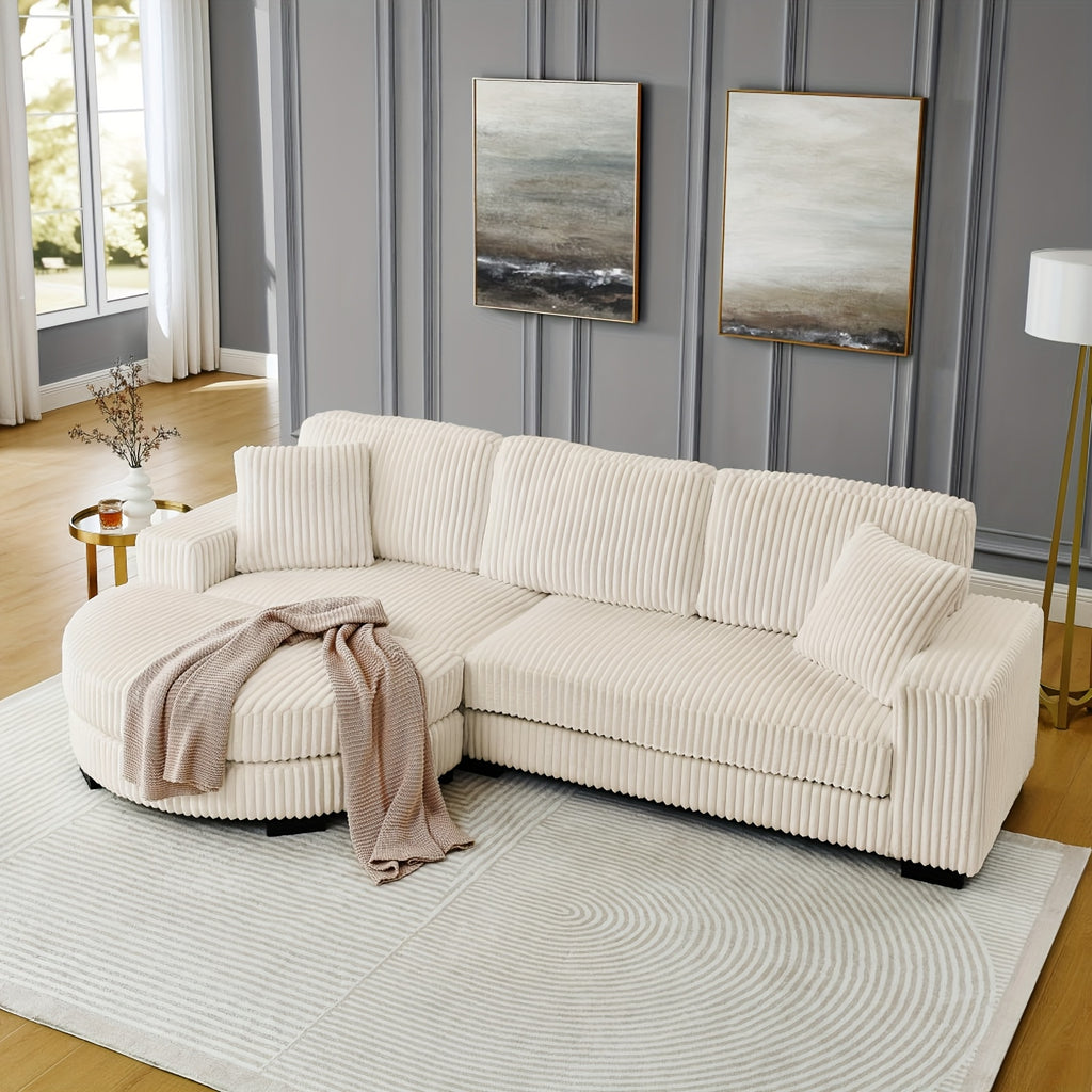 110 inch extra large modular sectional sofa featuring plush - Temu