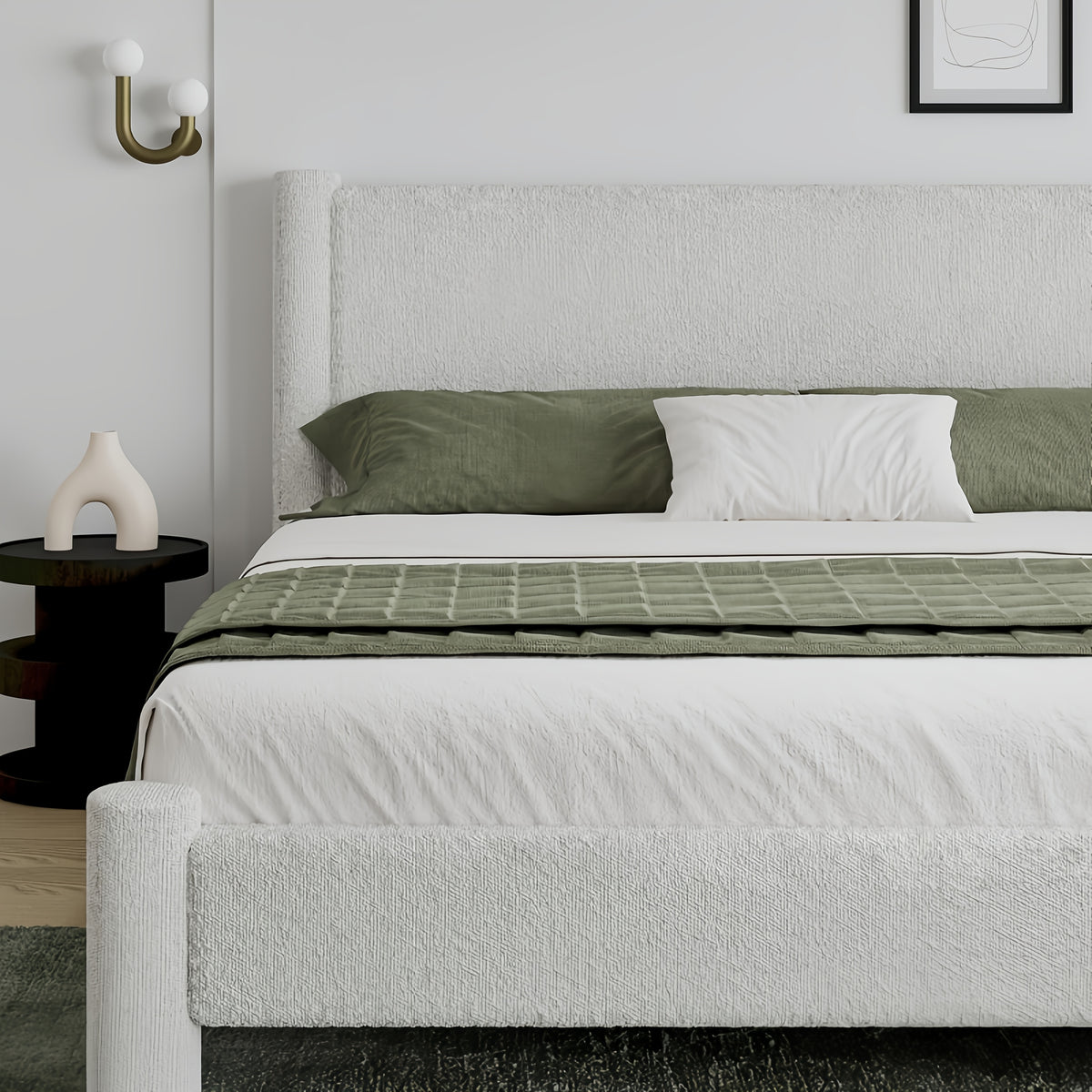 twin full queen size white grey dark grey cream   - Temu
