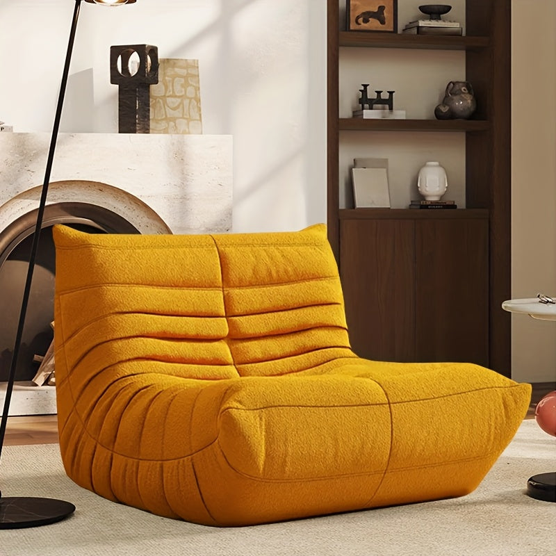 contemporary armless floor lounge chair bean bag chair - Temu