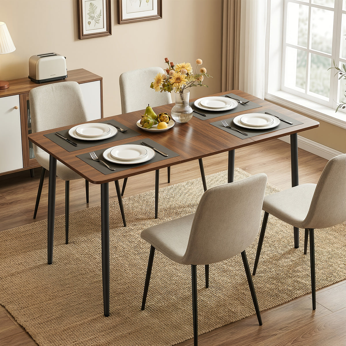 dining table seats 4 6 people   style heat - Temu