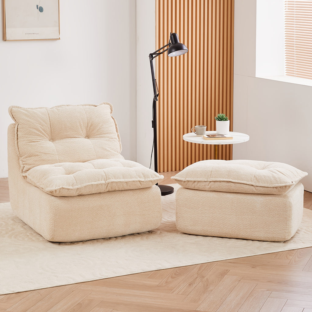 mcq single recliner chair footrest 62 2 inch foam floor - Temu