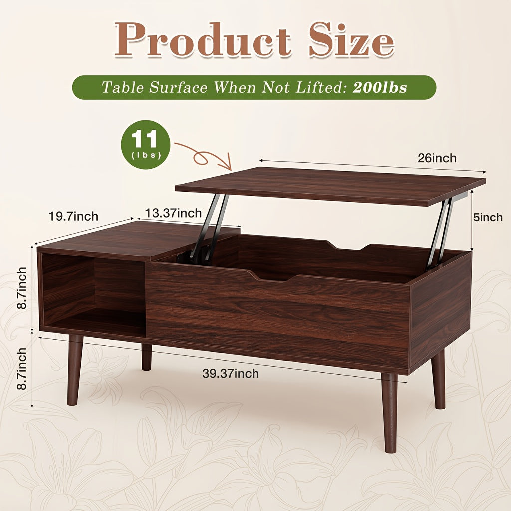 height adjustable wooden   table hidden - Temu