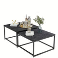 coffee table nesting sintered stone square nest - Temu