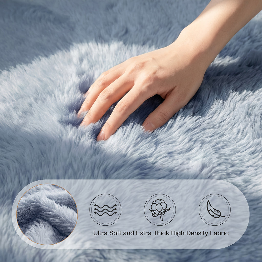 fluffy   bag chair armrests   - Temu