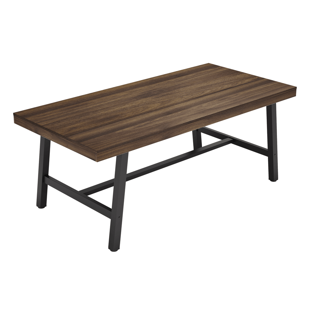 71 inch brown industrial dining table large rustic wooden - Temu