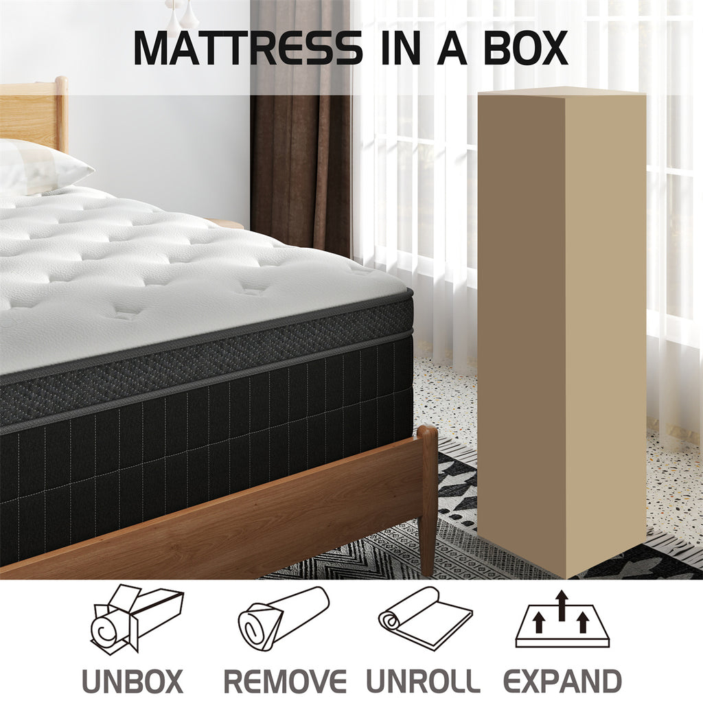 10 12 14 twin full queen king size mattress   memory - Temu