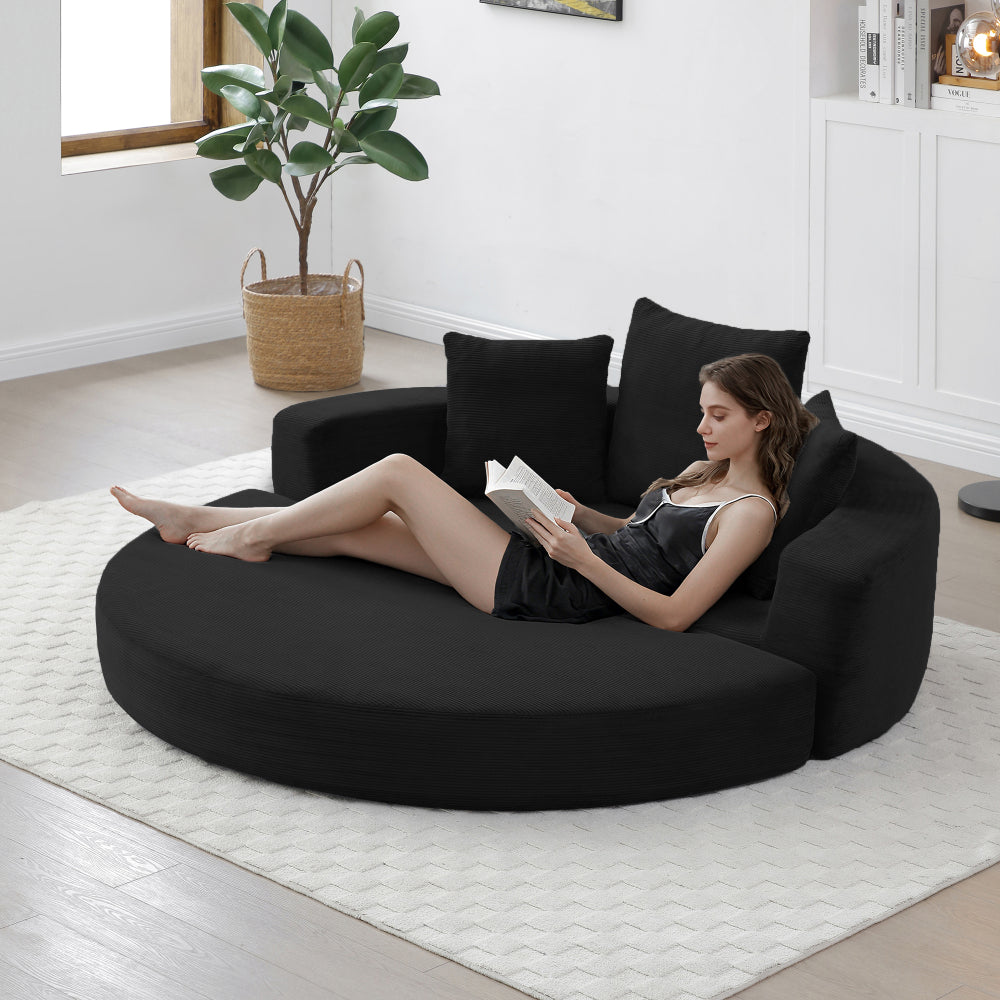 convertible sofa couch bed multi functional circular bed - Temu