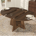 59 oval farmhouse dining table 4 8 rustic kitchen dining - Temu