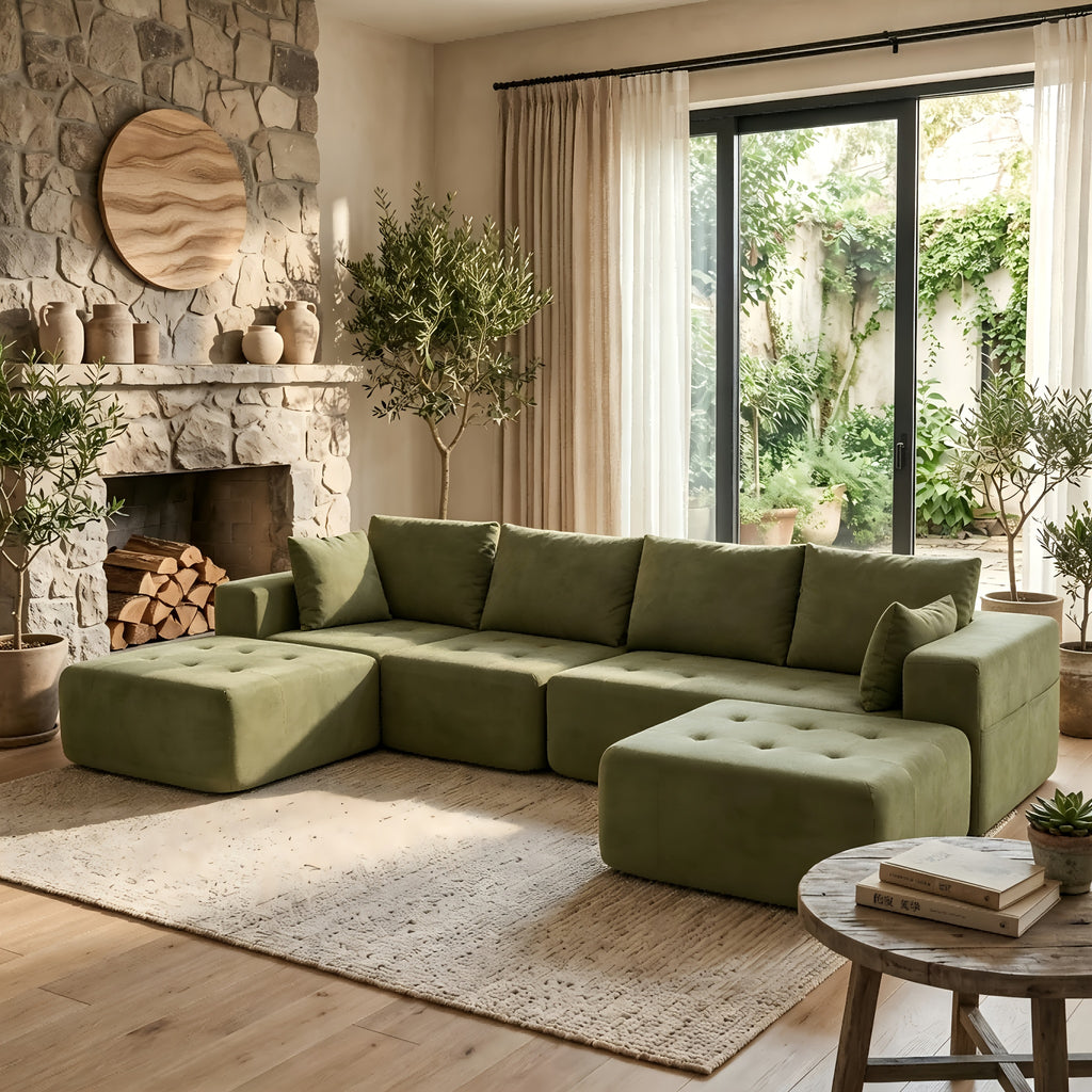 130 oversized cloud sectional couches convertible l u shape - Temu