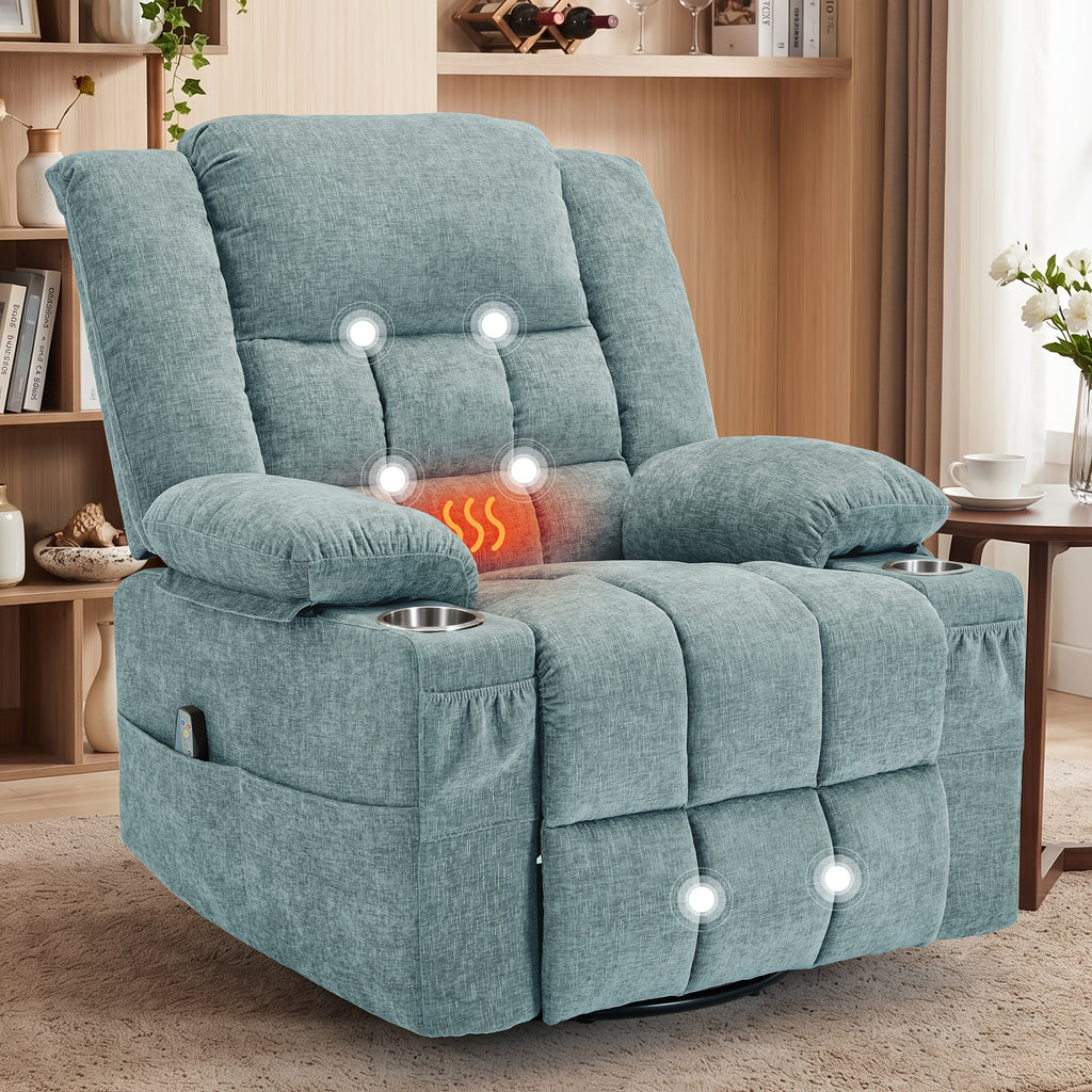 360 swivel rocking chair   heating functions - Temu