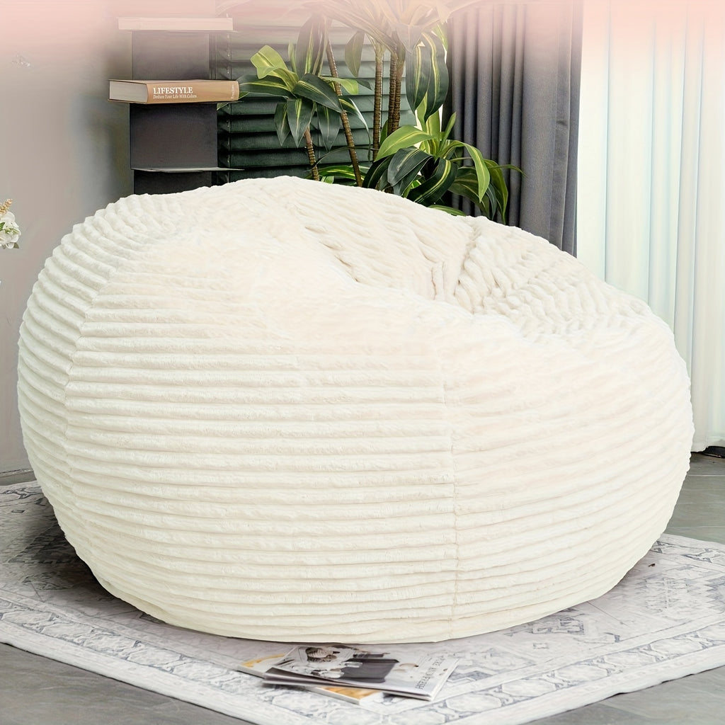 memory foam bean bag chair ultra soft microfiber washable - Temu