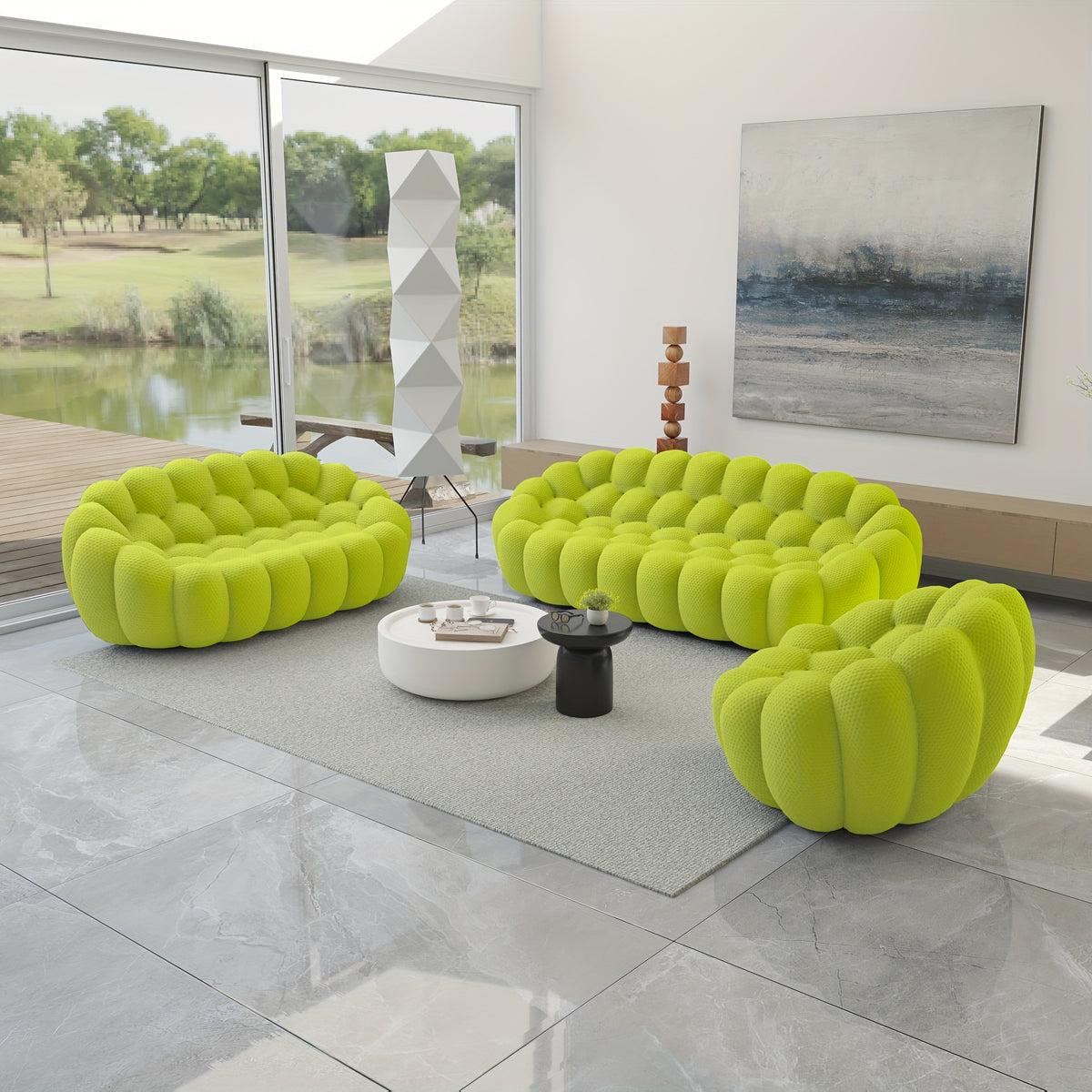 oversized   3d textile material upholstered bean - Temu