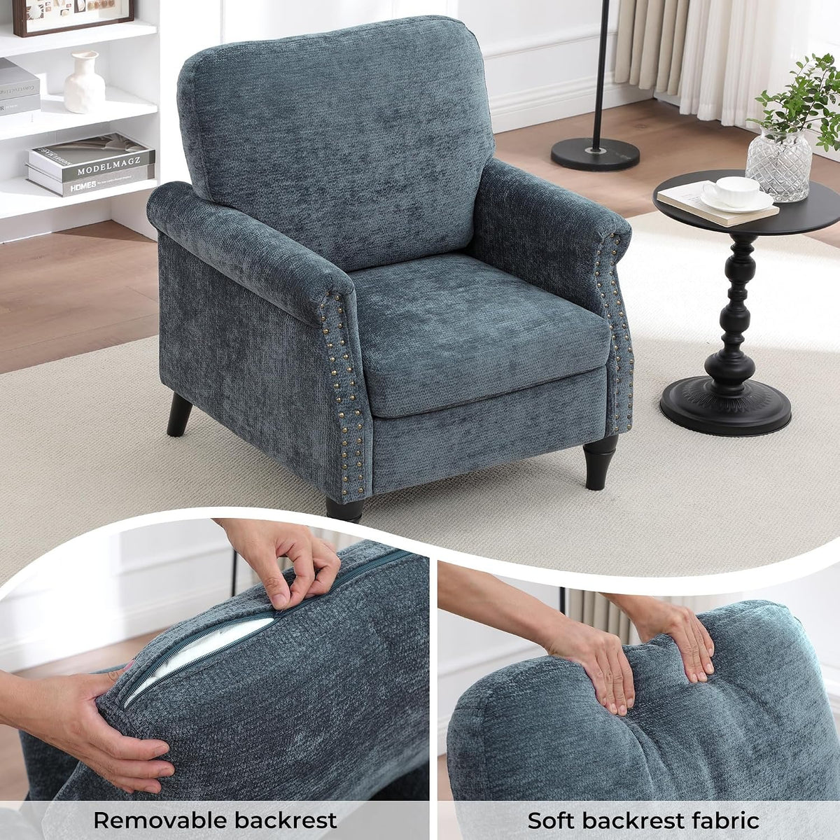 accent chair living room modern   - Temu