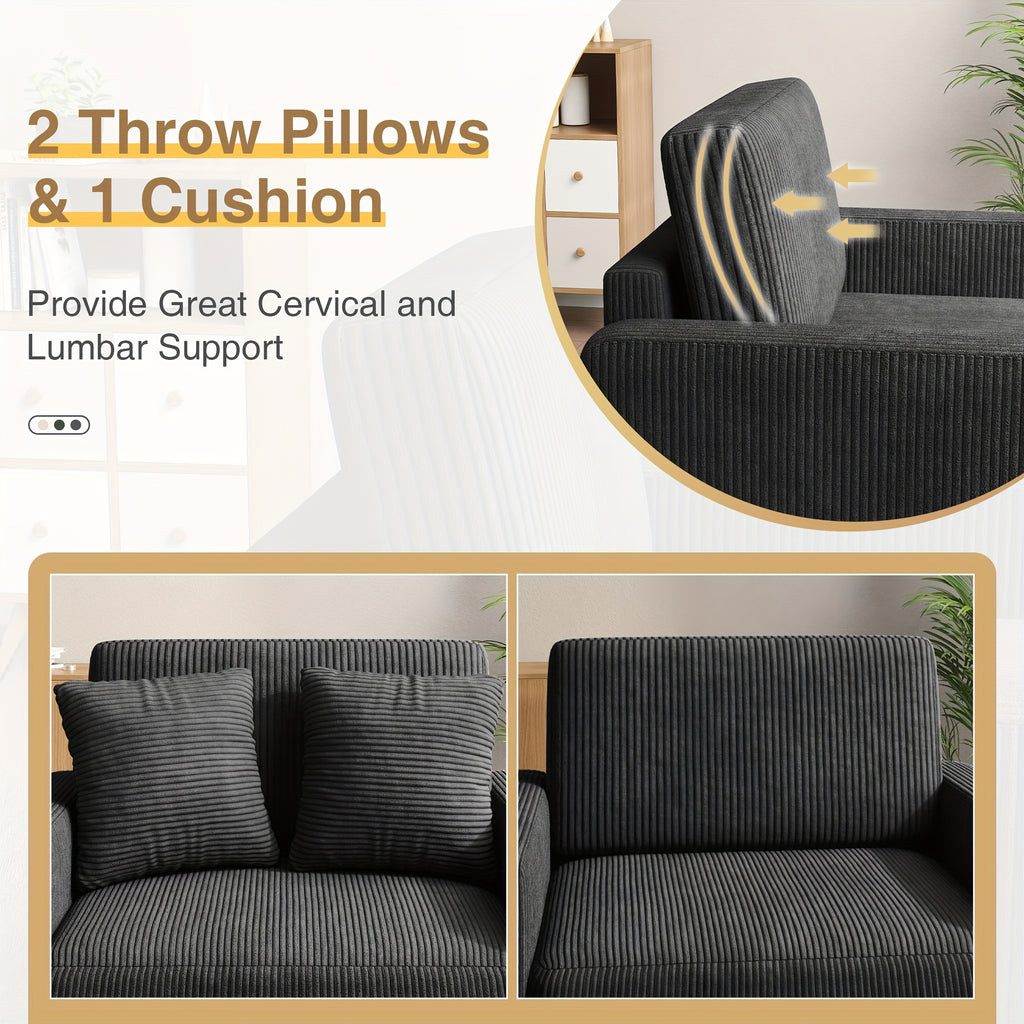 42 oversized chaise lounge chair indoor corduroy upholstered - Temu