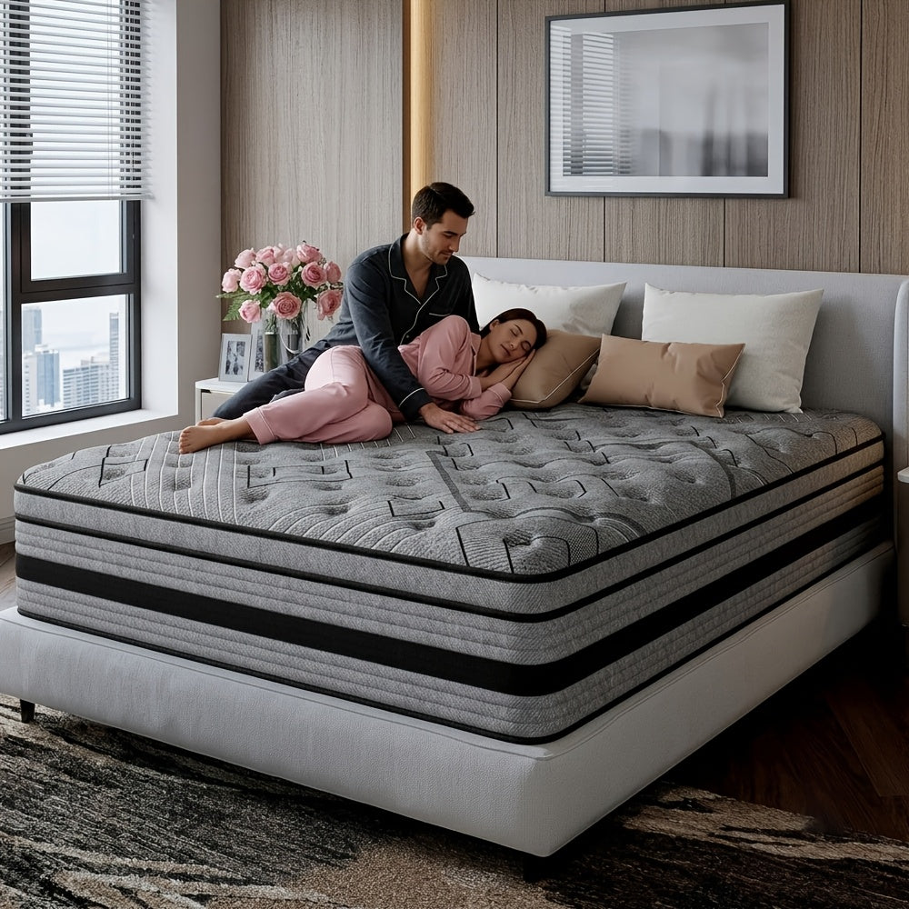 12 14 gel memory foam     twin full queen - Temu