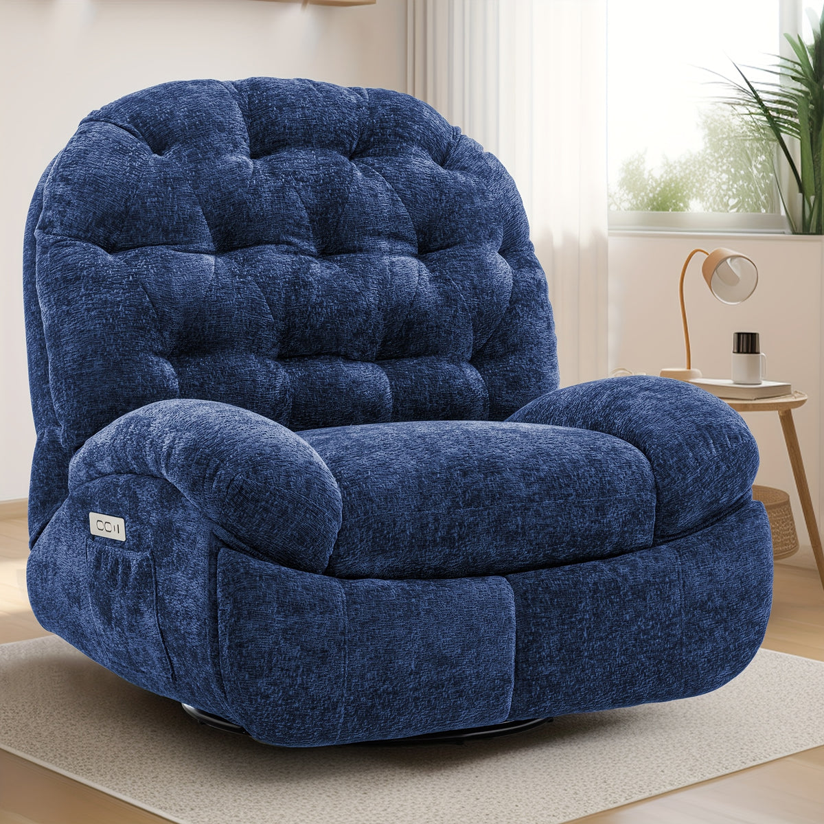 living room swivel recliner   recliner usb - Temu