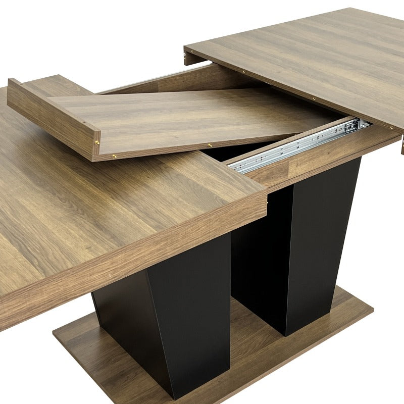 expandable dining table suitable   people modern large - Temu