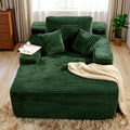 indoor lounge chair 47 24 flannel upholstered boneless sofa - Temu