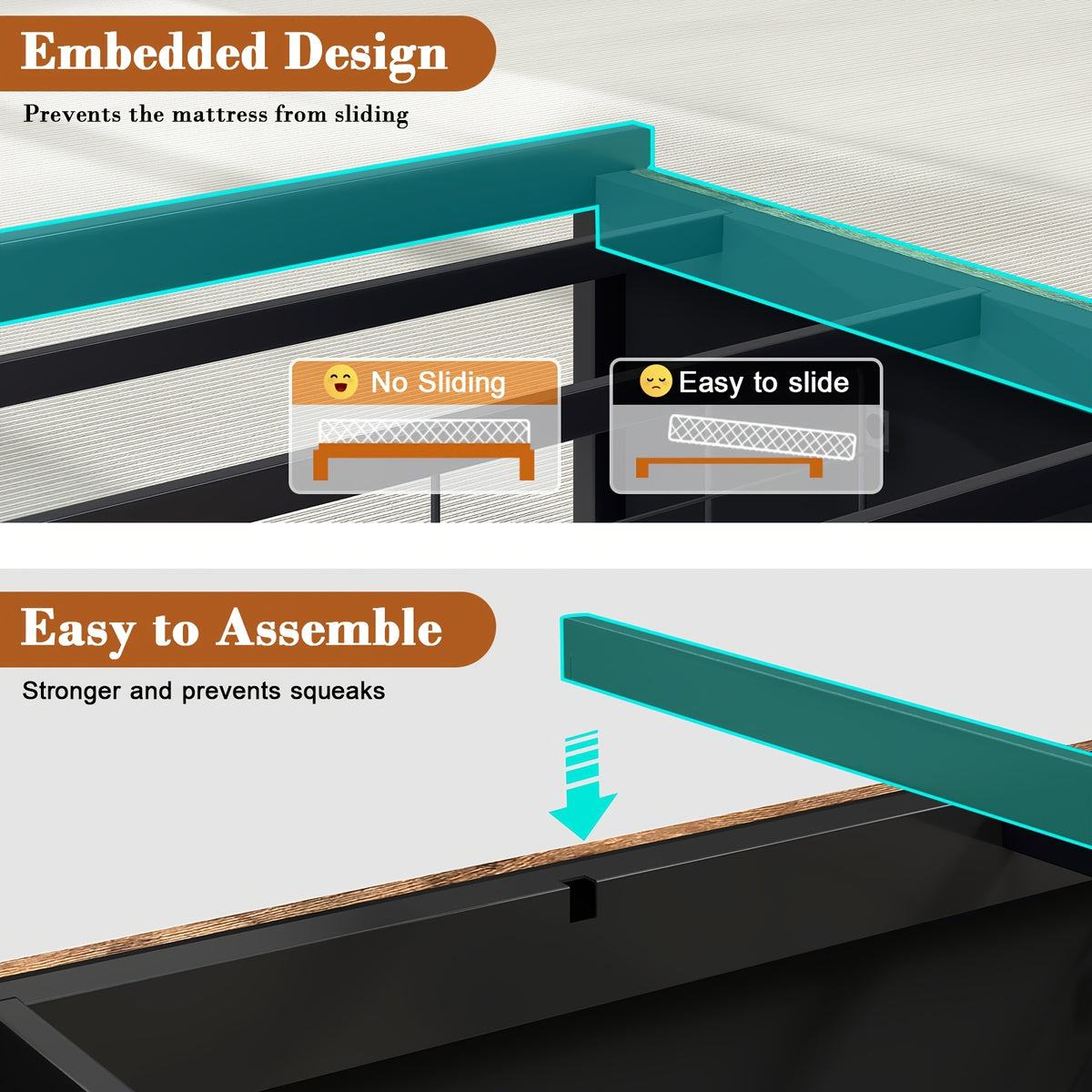 twin twin xl corner bed frame storage bookcase 2 drawers - Temu