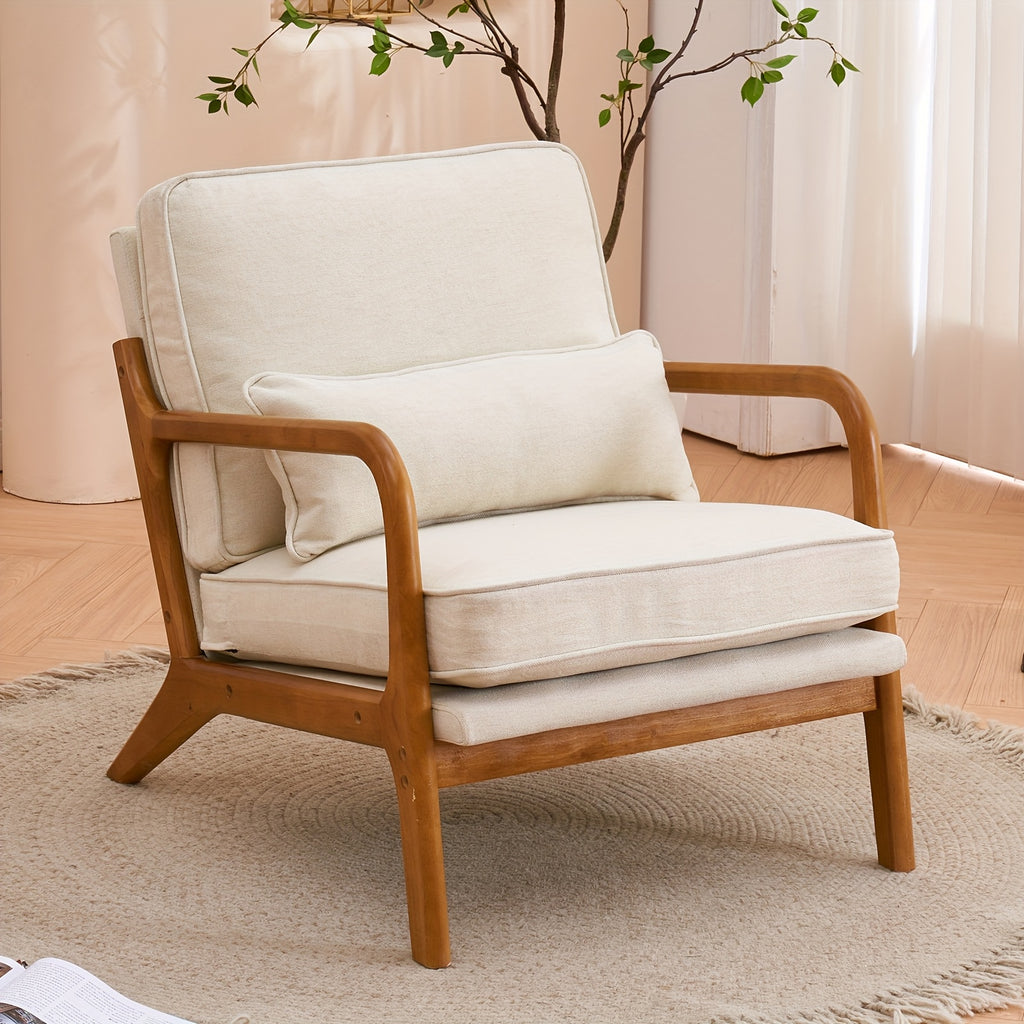 comfy accent chair   century modern lounge armchair - Temu
