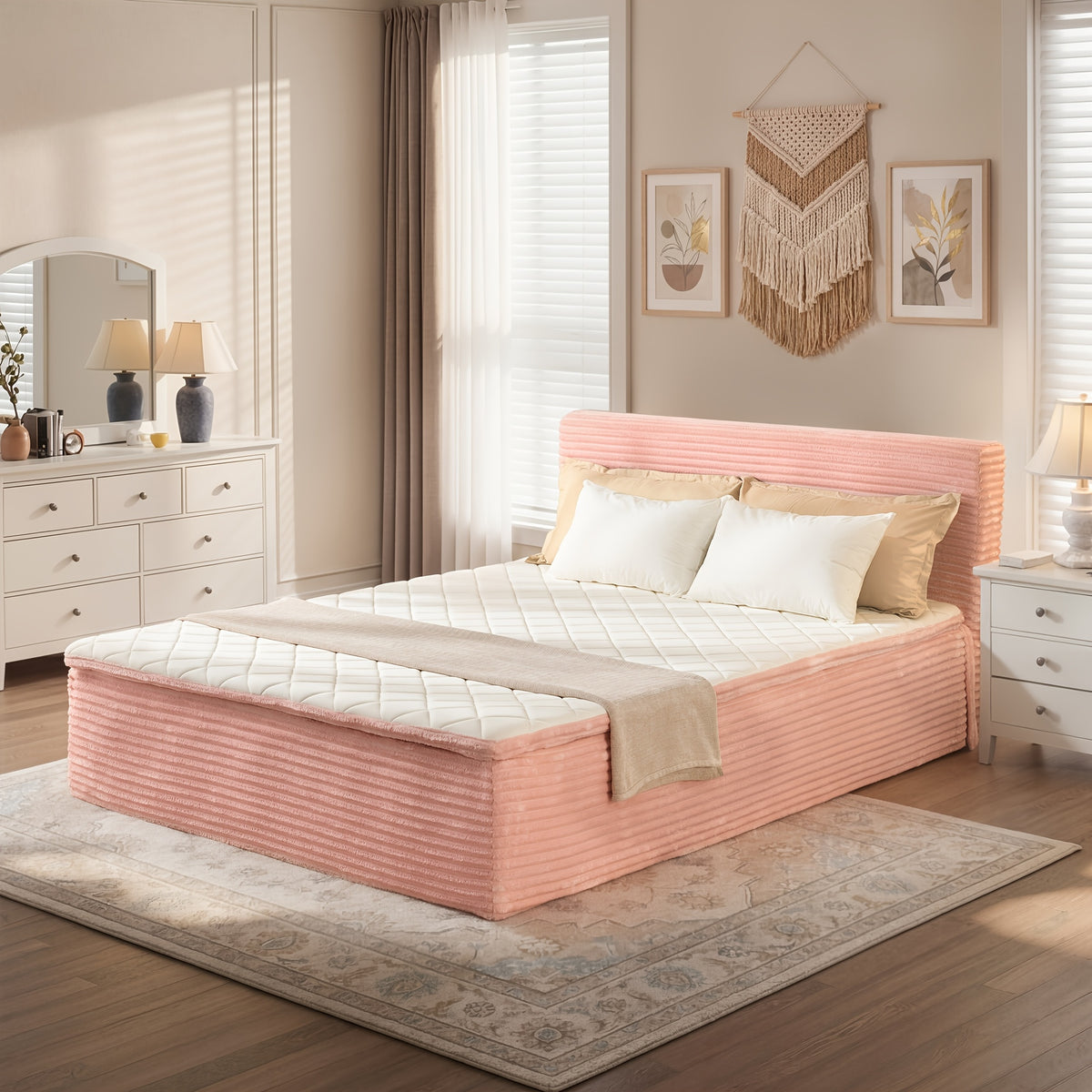 complete sofa bed set mattress headboard no assembly - Temu