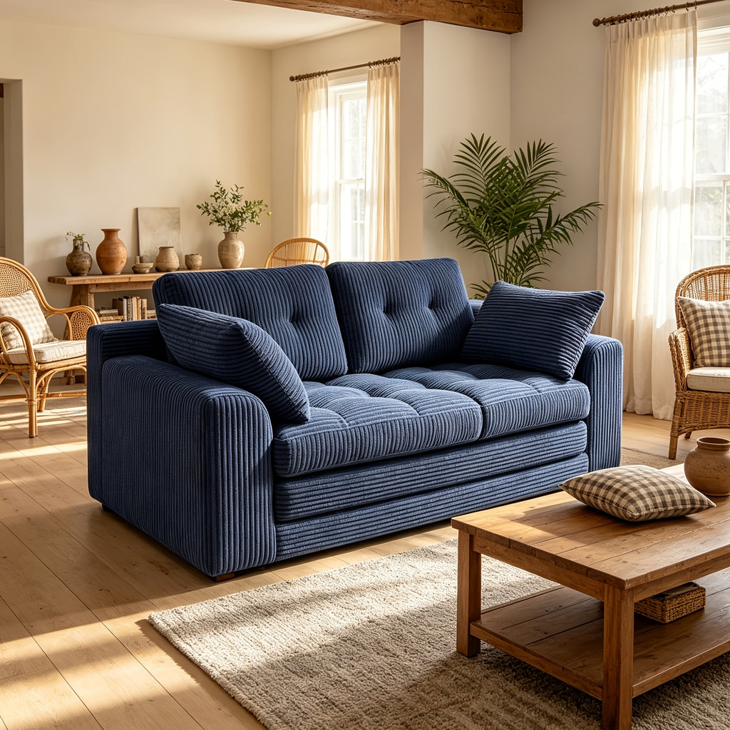 no assembly corduroy convertible loveseat sofa bed 2 in 1 - Temu