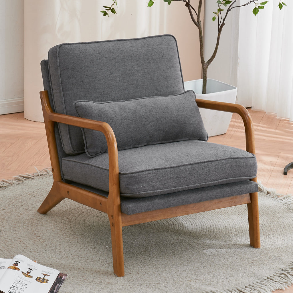 comfy accent chair   century modern lounge armchair - Temu