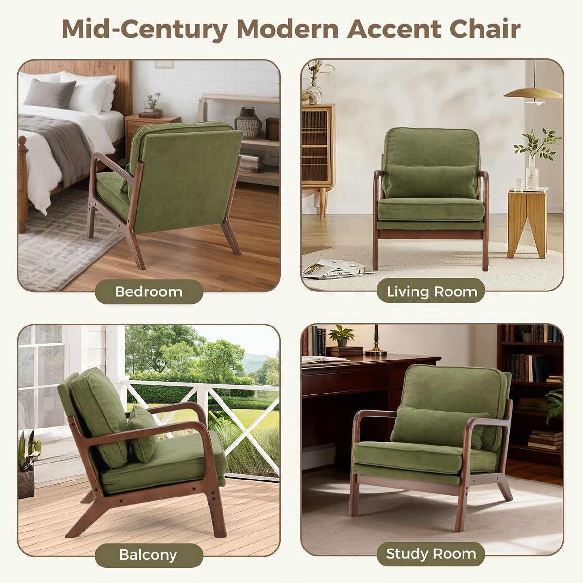 century modern accent chair   ergonomic lounge chair - Temu