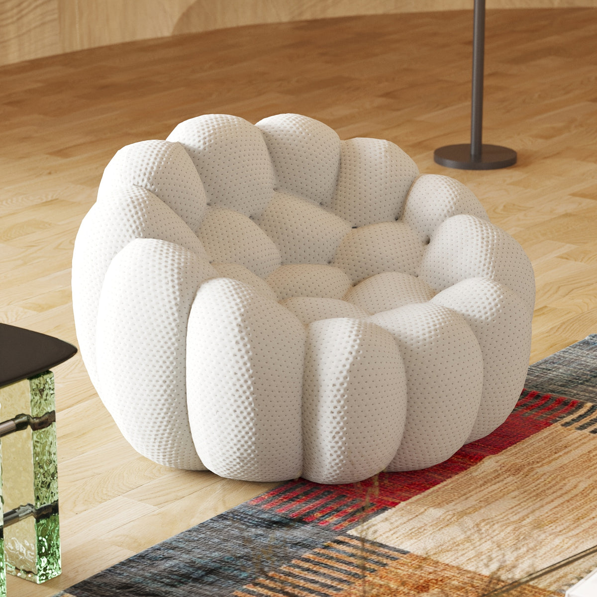 oversized   3d textile material upholstered bean - Temu
