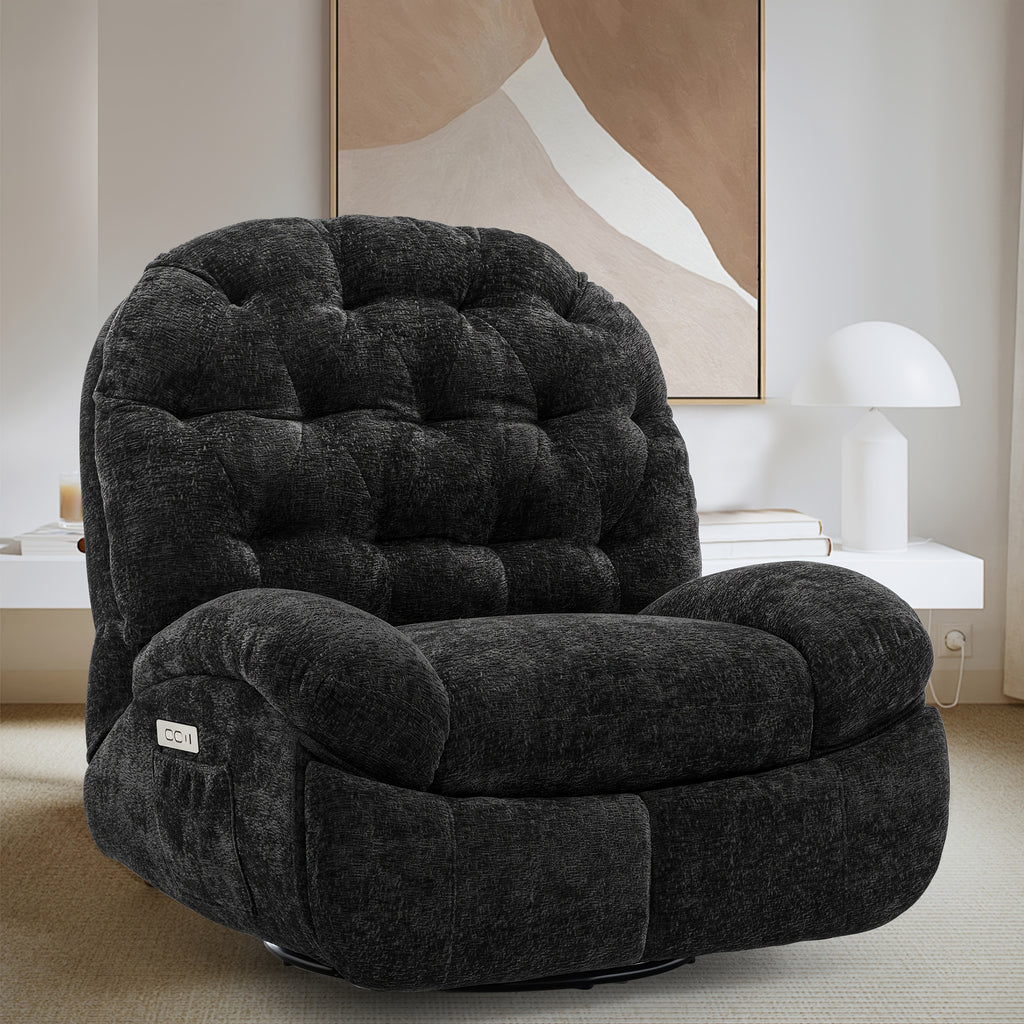 personal care armchair large 360 swivel rocking chair   - Temu