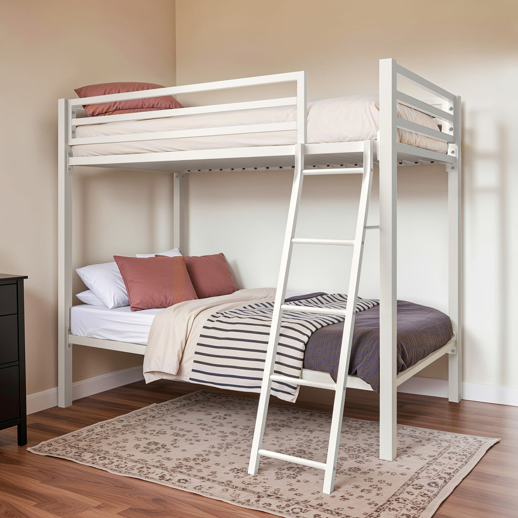 twin   bunk bed sturdy reinforced frame - Temu