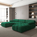 modular sectional sofa 105 55 inch convertible u shaped - Temu