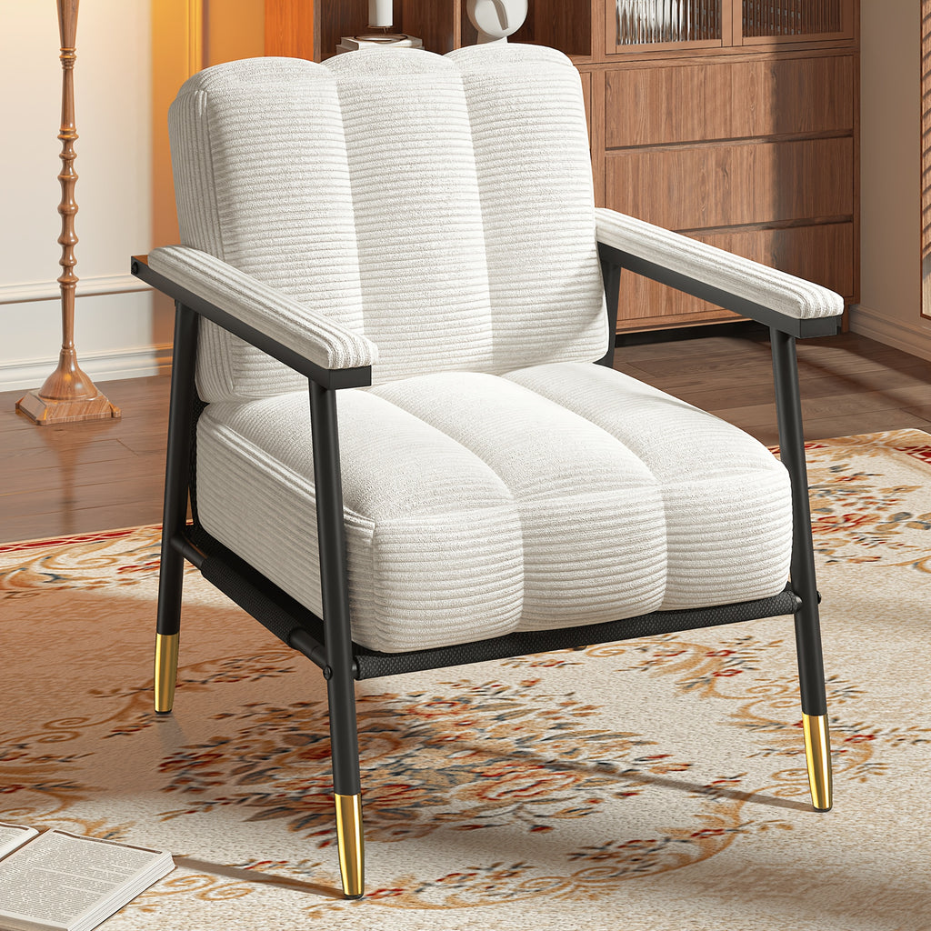 century modern striped recliner chair thick - Temu