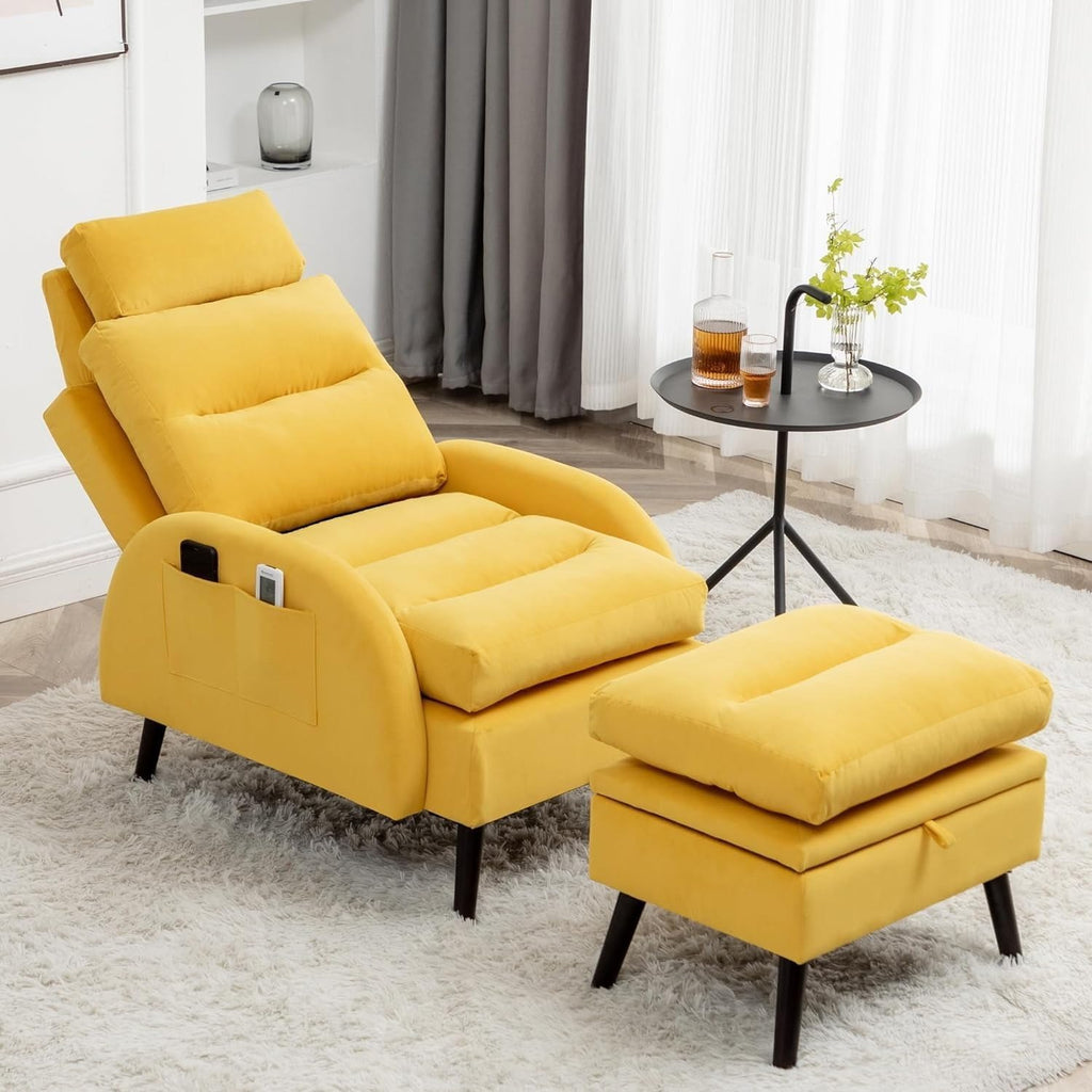 accent chair   comfy reading chair   set modern - Temu