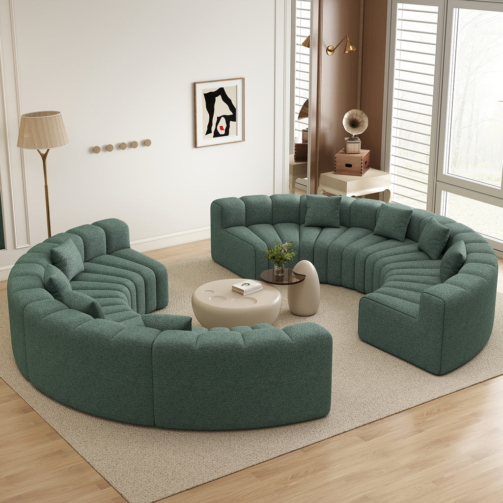 luxury modular sectional sofa foam cushioning chaise lounge - Temu