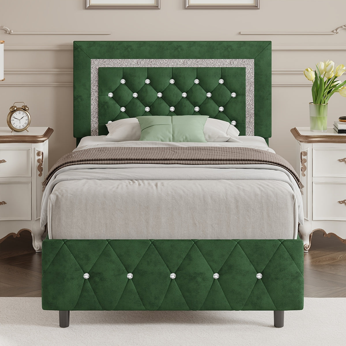 twin full queen king platform bed frame - Temu