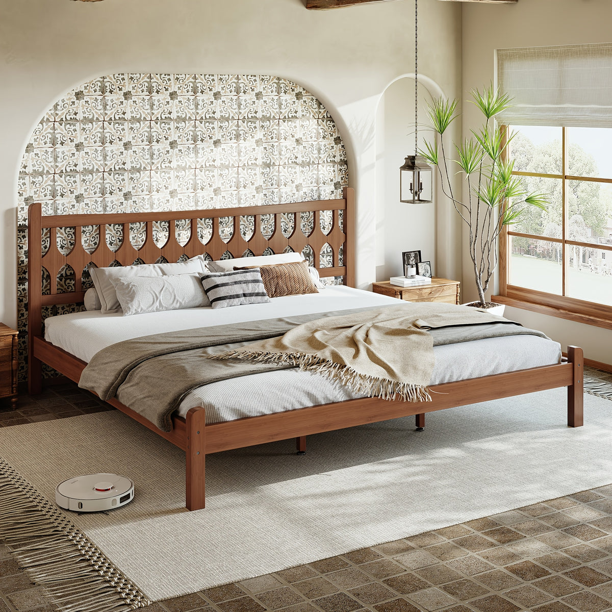 full size queen size king size platform bed frame - Temu