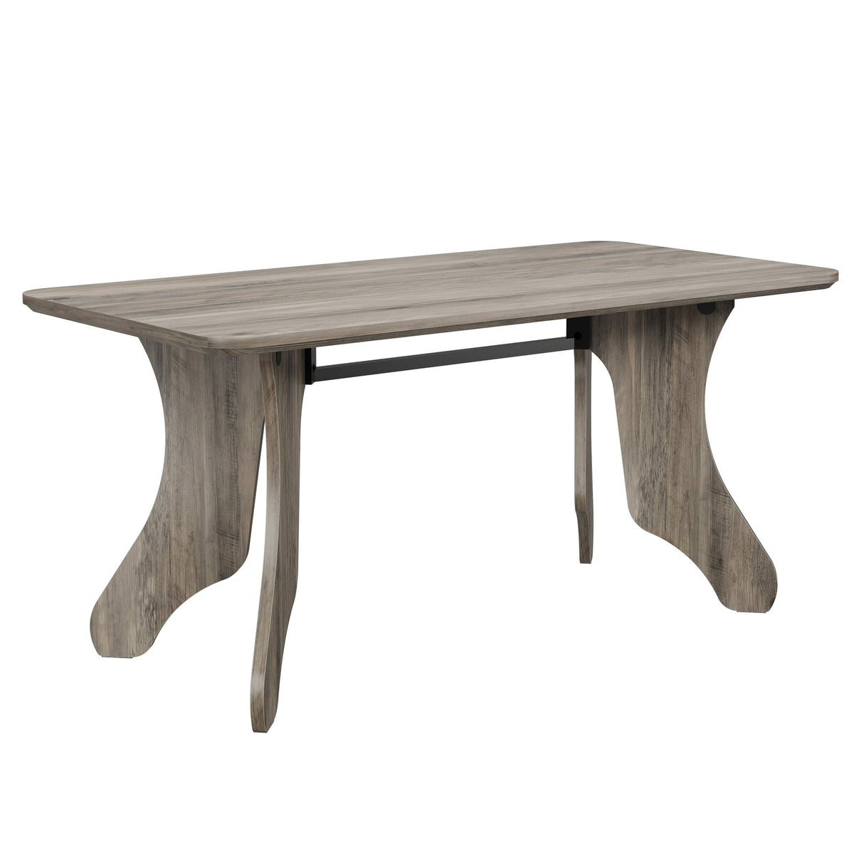 dining table 63in rectangular dinner table 4 6 people antler - Temu