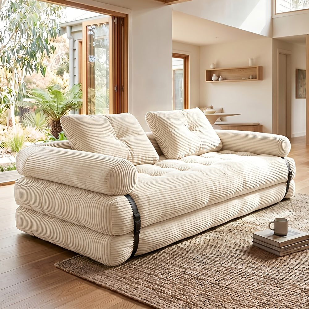 62   large cloud like modular fabric sofa 3 seater l - Temu