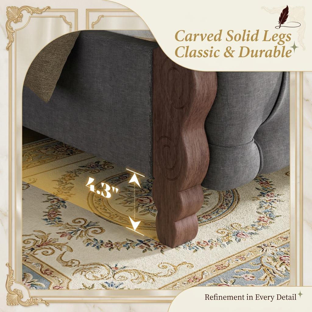 53 tall upholstered queen king california king   - Temu