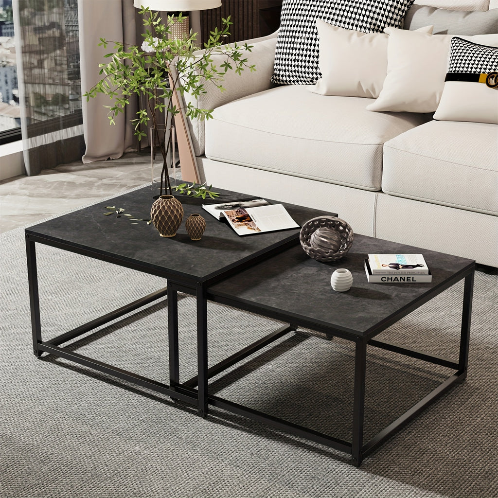 coffee table nesting sintered stone square nest - Temu