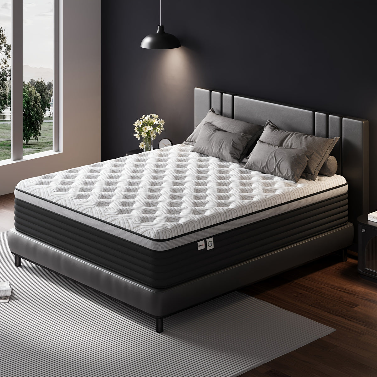 12 14 inch twin full queue king size mattress memory foam - Temu