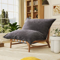 46 oversized sofa chair modern accent chair plush cushion - Temu