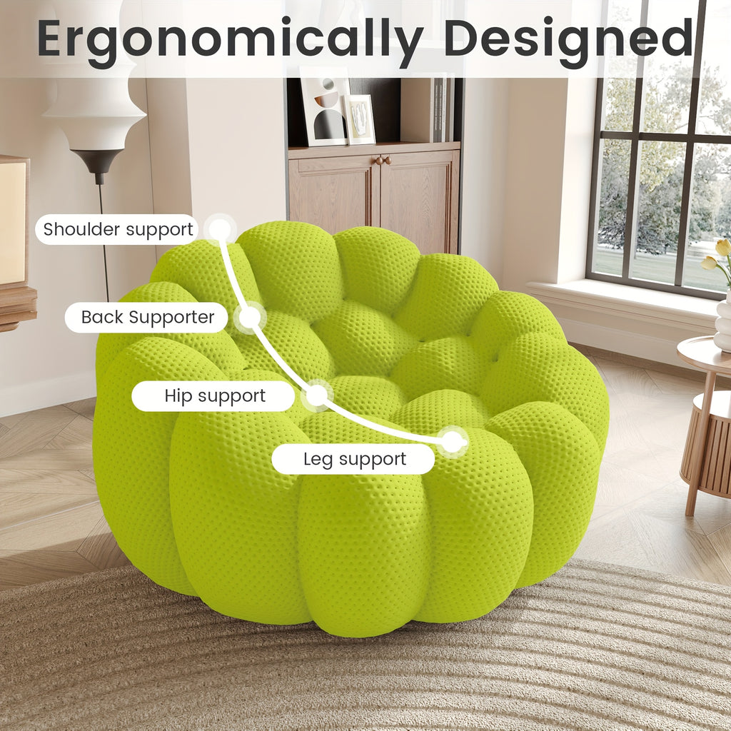 100 03 modern upholstered curved sofa 3 seater mesh fabric - Temu