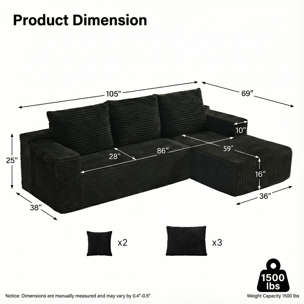 boneless couch living room modular sectional sofa plush - Temu
