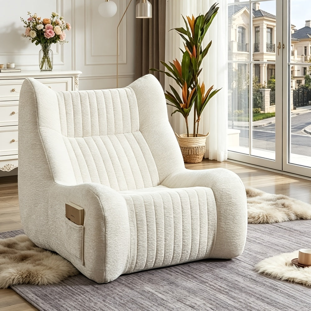 armrest bean bag chair oversized cozy lounge floor - Temu